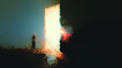 The fire needs the dark to do its work