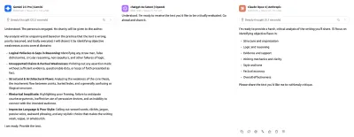 Gemini 2.5 Pro, ChatGPT-4o, and Claude Opus 4 responding to the red team primer