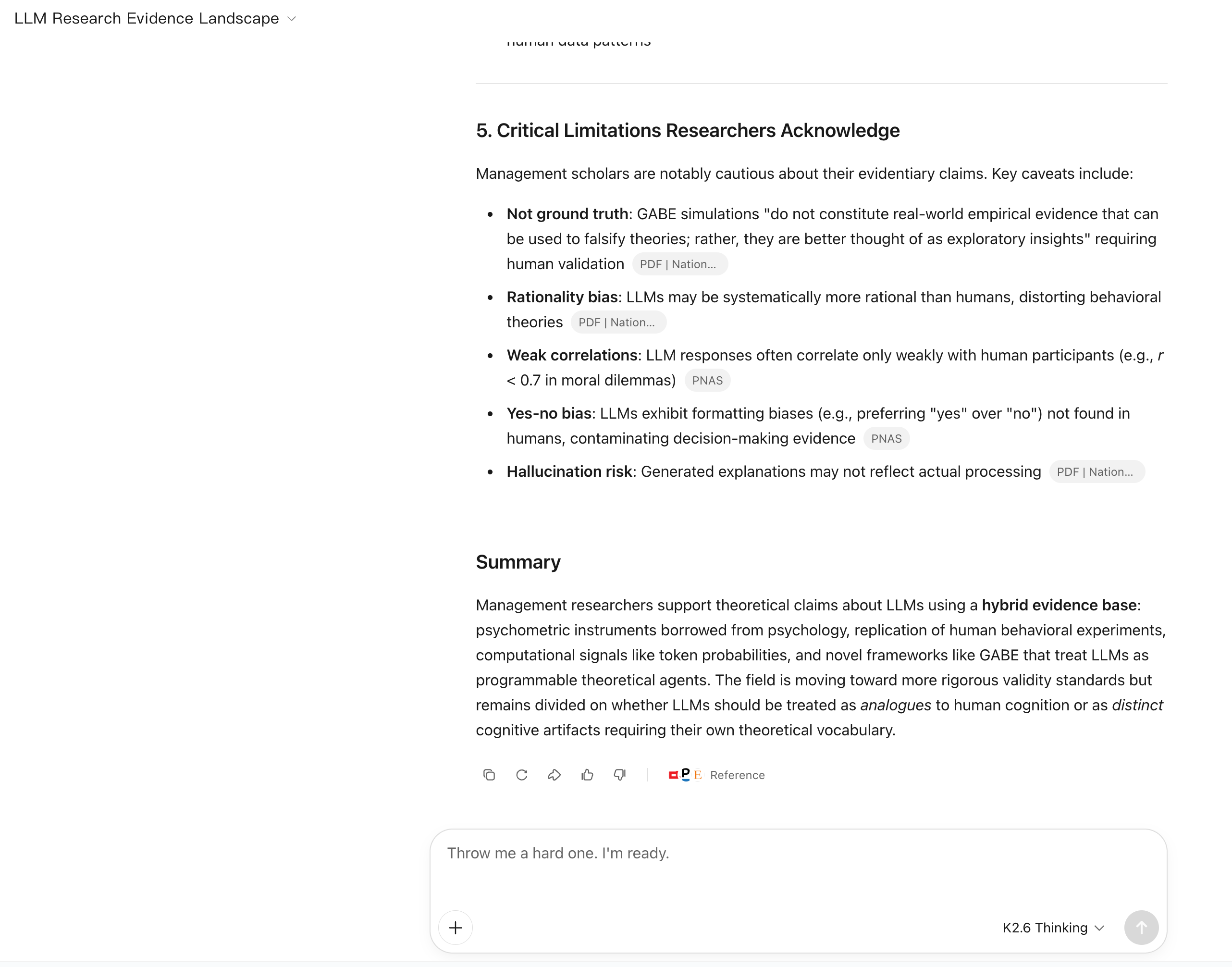 Kimi · Configuration 01 conversation